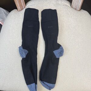 Boss Men's Navy and light Blue Dress Socks